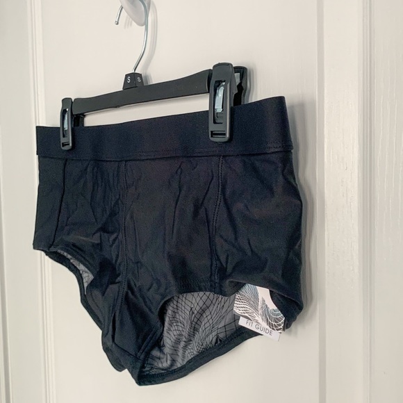 Volcom Simply Solid Boy Cut Bikini Bottom Shorts - Picture 6 of 9